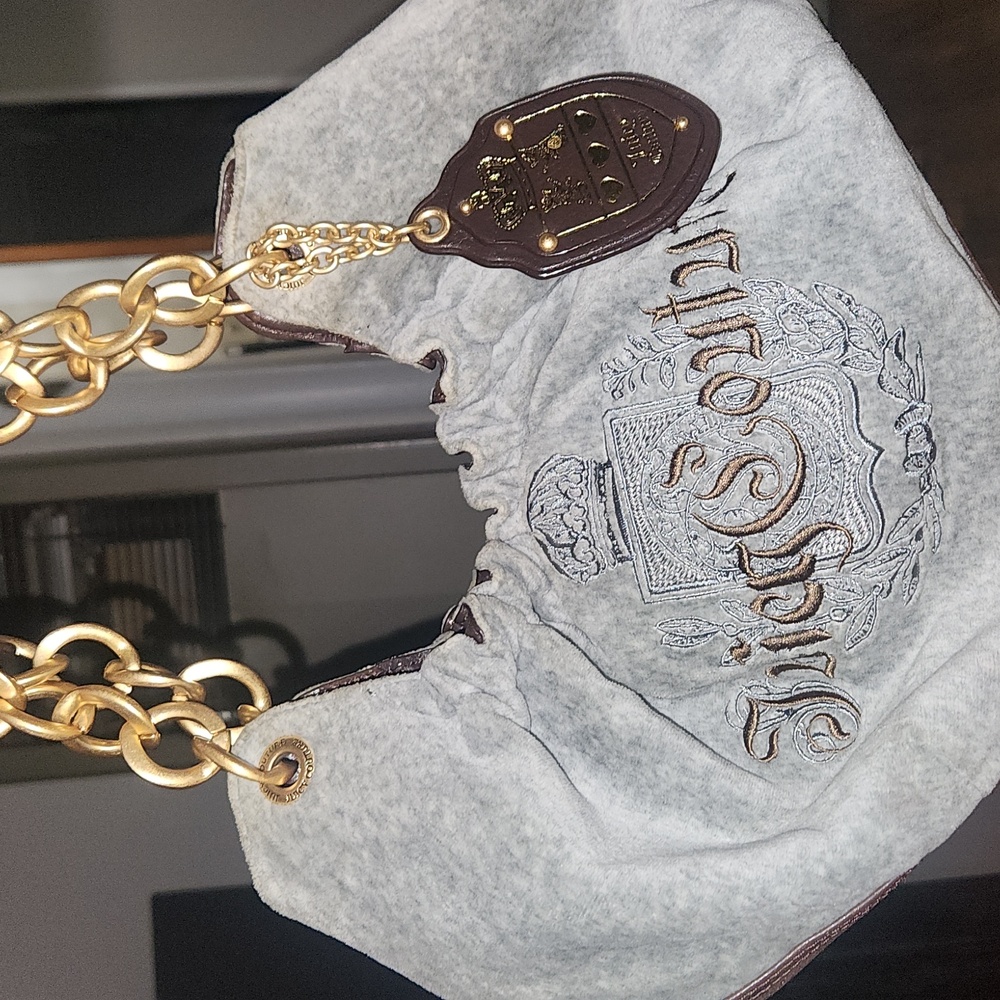 Vintage Juicy Couture Shoulder Bag with Chain Strap